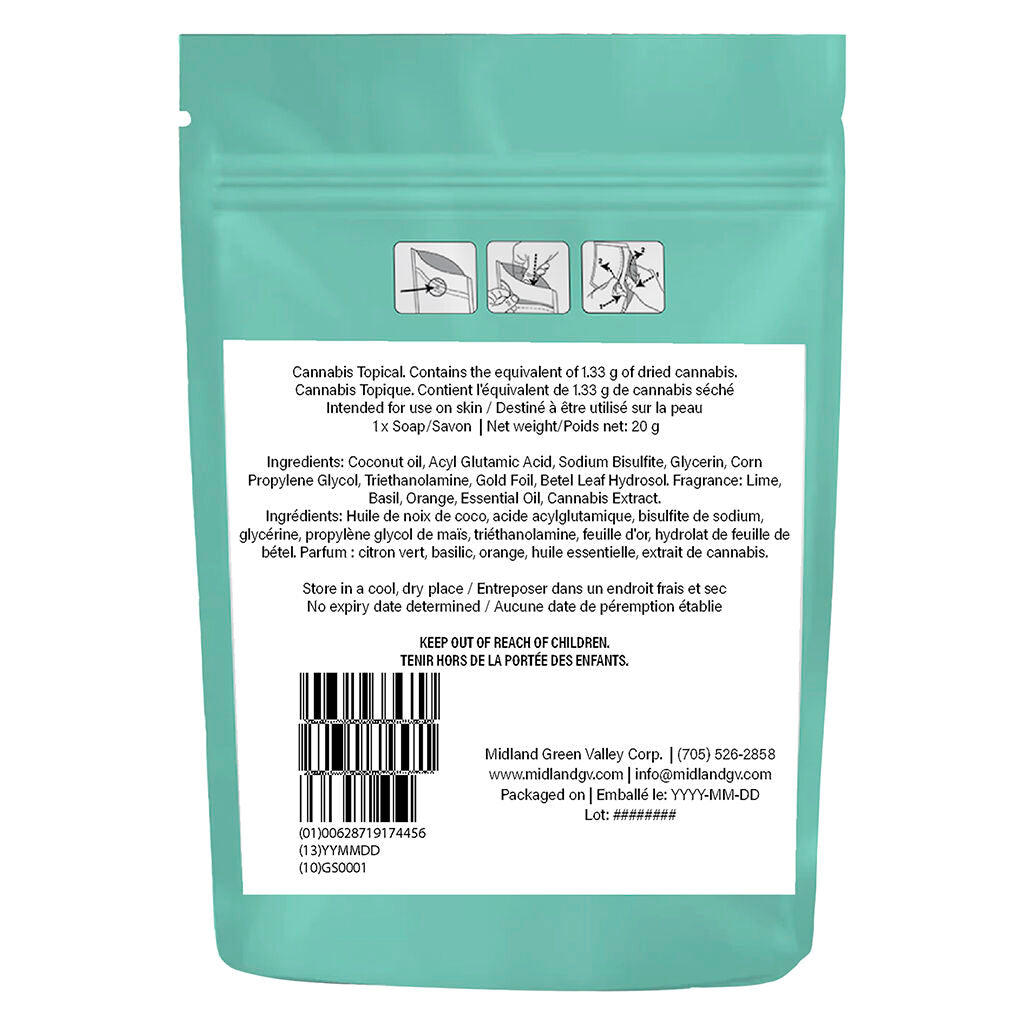 Savon infusé Golden Silk - 