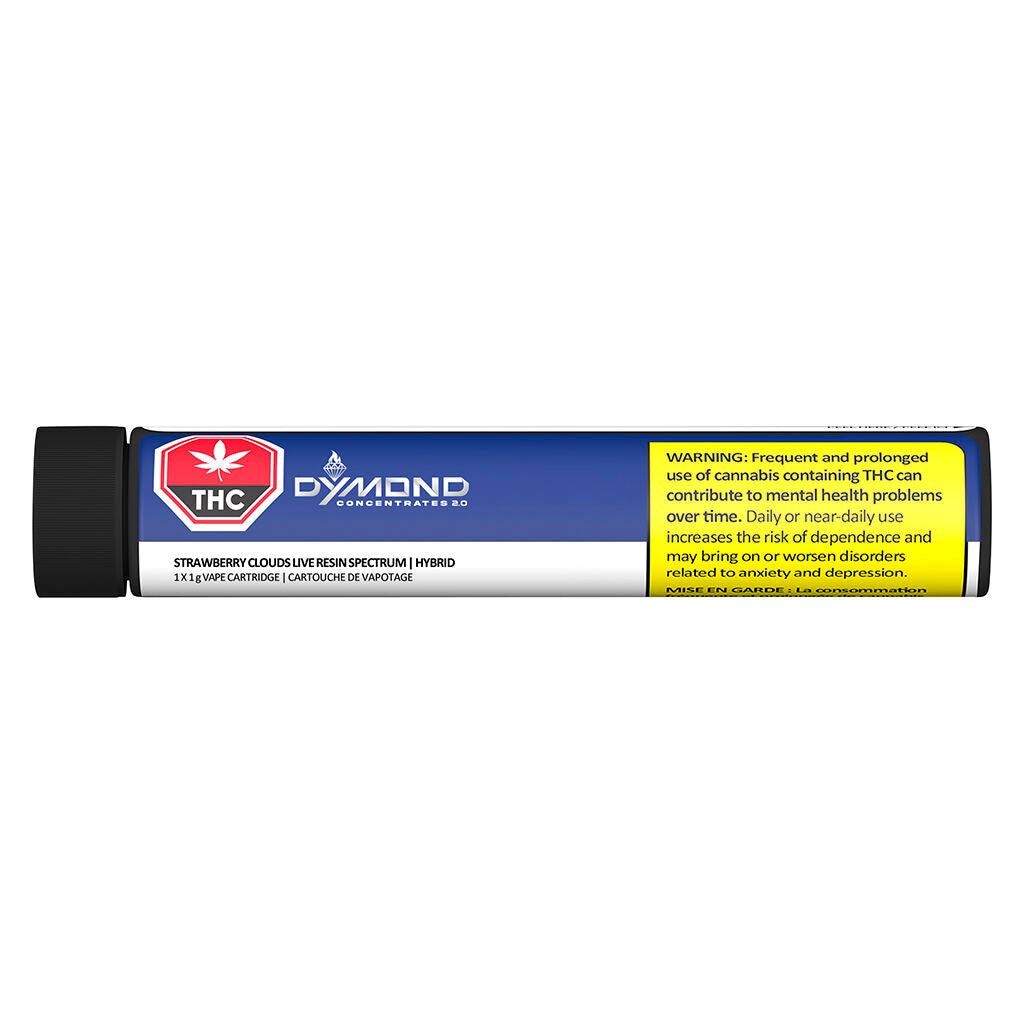 Cartouche à filetage 510 Strawberry Clouds résine vivante - 