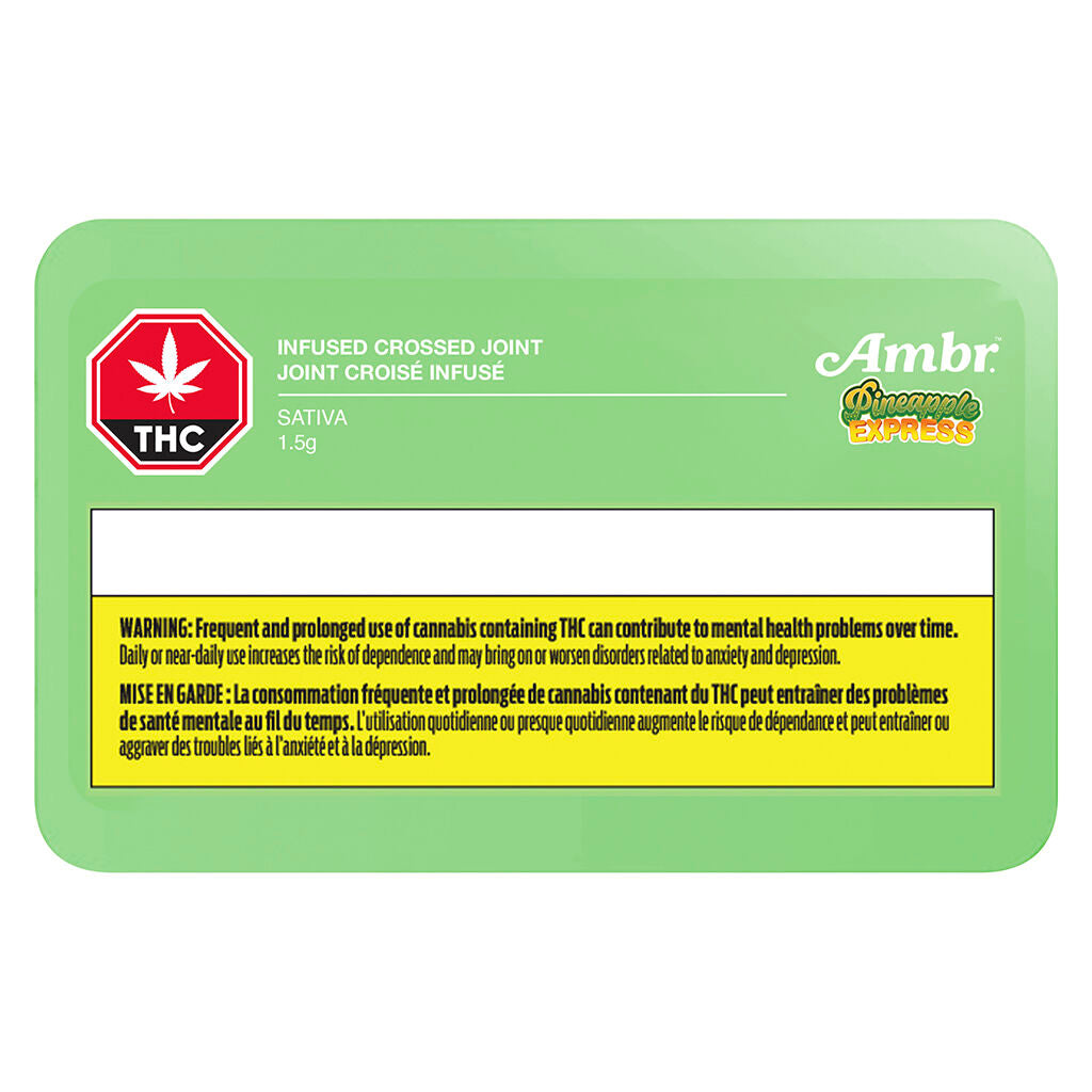 Joint croisé infusé au Pineapple Express - 