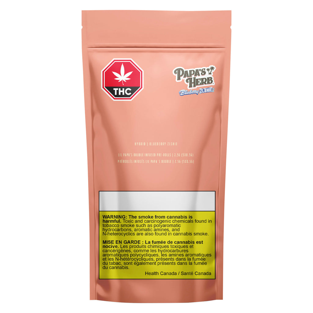 Hybrid Blueberry Zlshie Infused Pre-Roll Pack - 