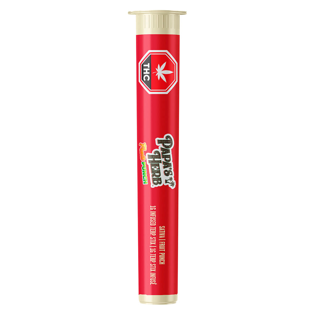 Sativa Fruit Punch Infused Terp Stix Pre-Roll - 