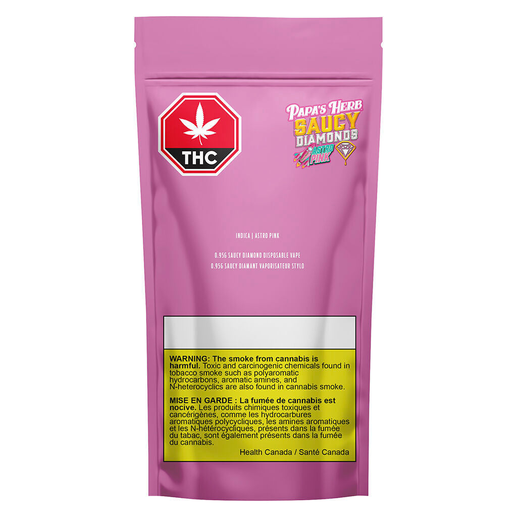 Diamant  jetable Indica Astro Pink Saucy - 