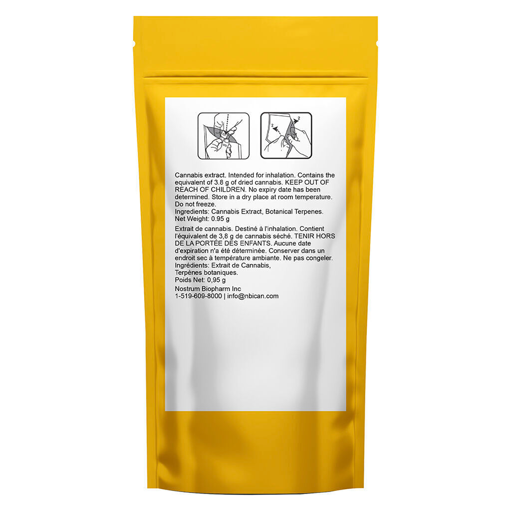 Vapoteuse jetable au diamant Indica Mango OG Saucy - 