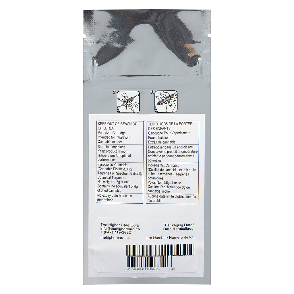 Cartouche à filetage  510 Zaza HTFSE - 