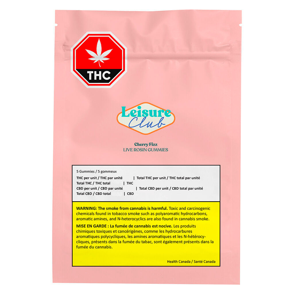 Live Rosin Gummies Cherry Fizz - 