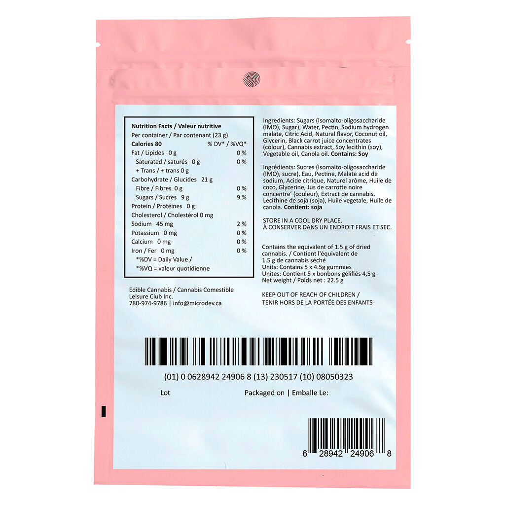 Live Rosin Gummies Cherry Fizz - 