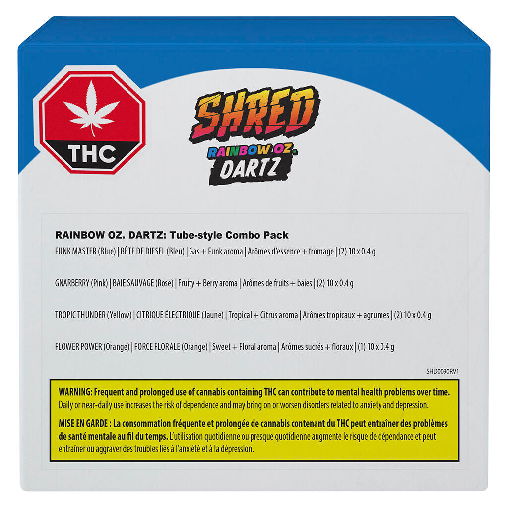 Rainbow Oz. Dartz Pre-Roll - 