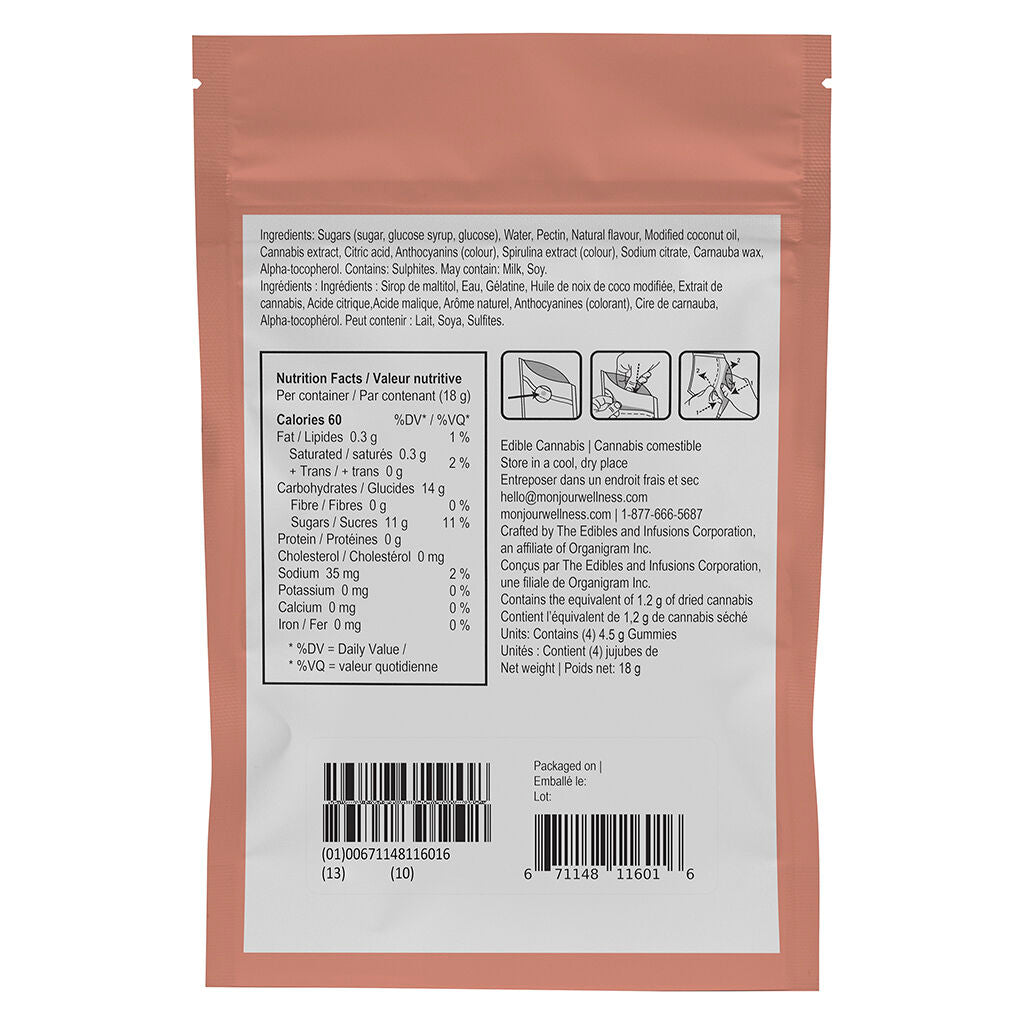 Gélifiés Mellow Melon CBD:CBG - 