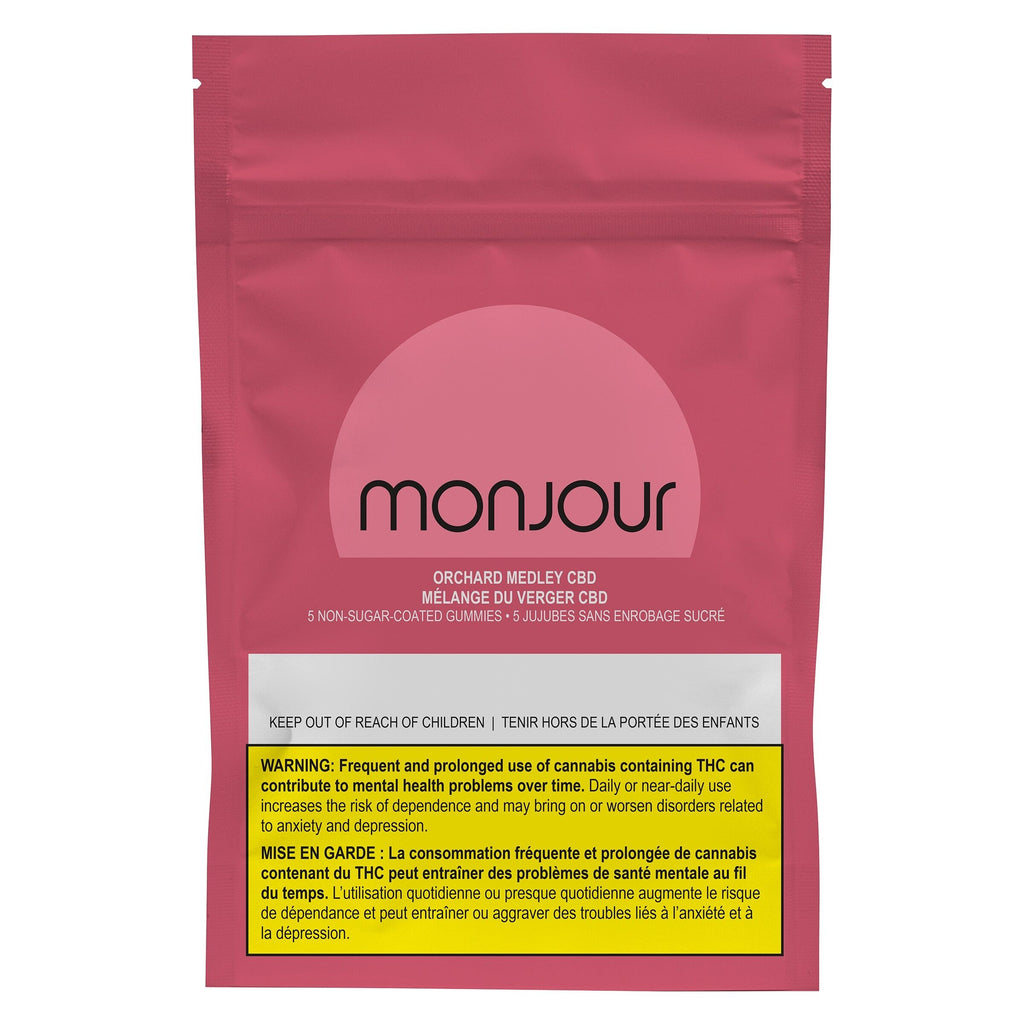 Gélifiés sans sucre Orchard Medley CBD 30 mg - 