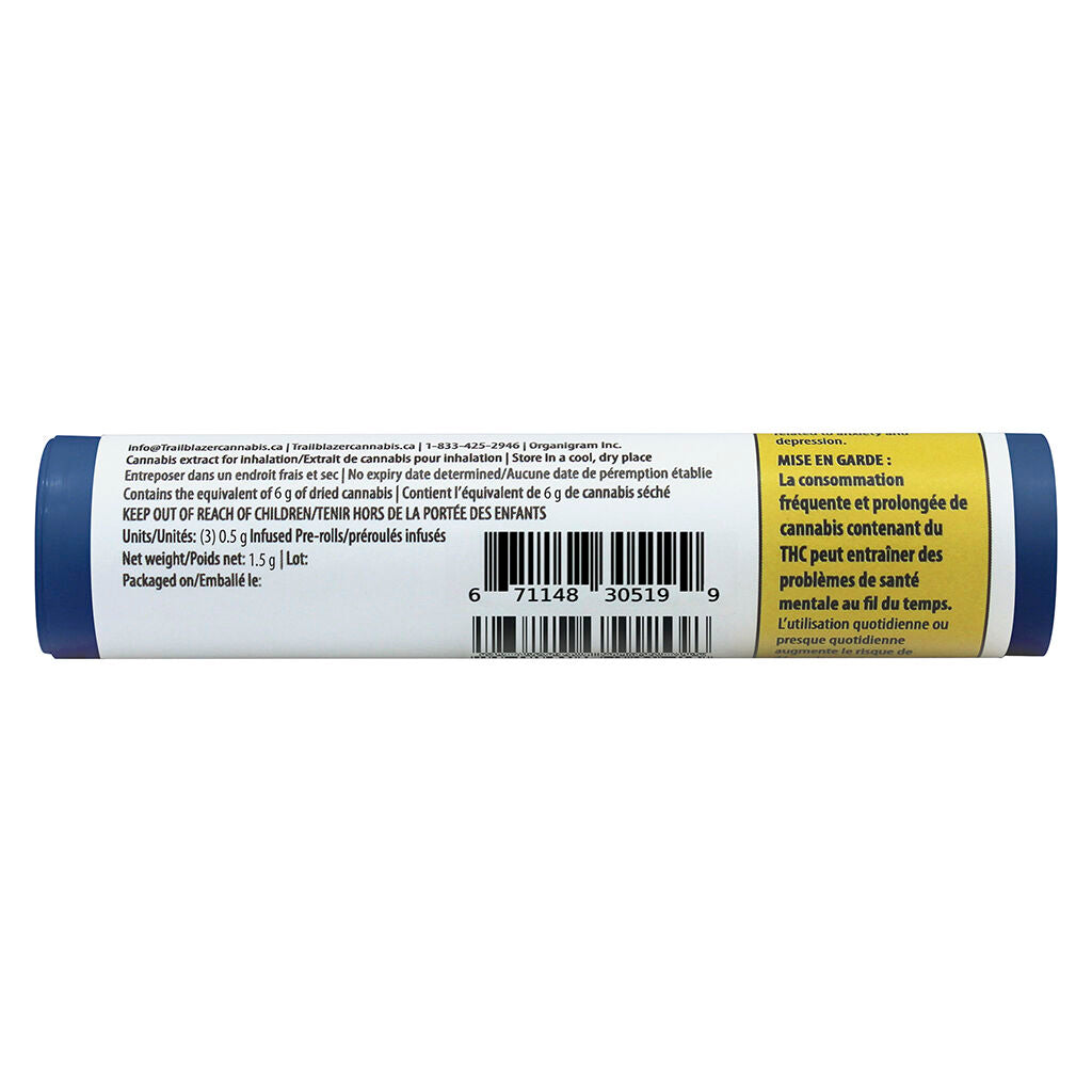 Blueberry Blaster Disty & Diamonds   Préroulé infusé - 