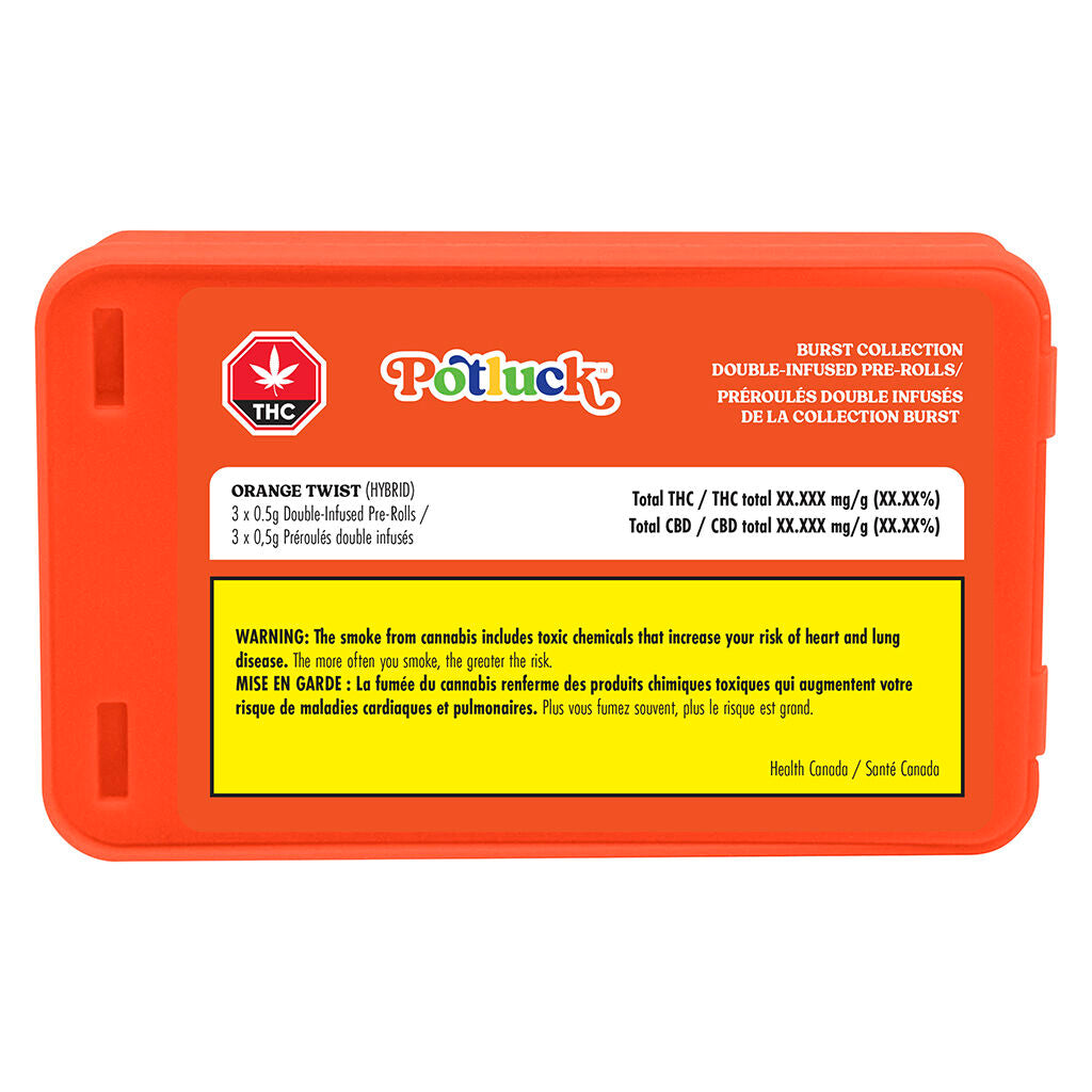 Préroulé infusé Orange Twist - 