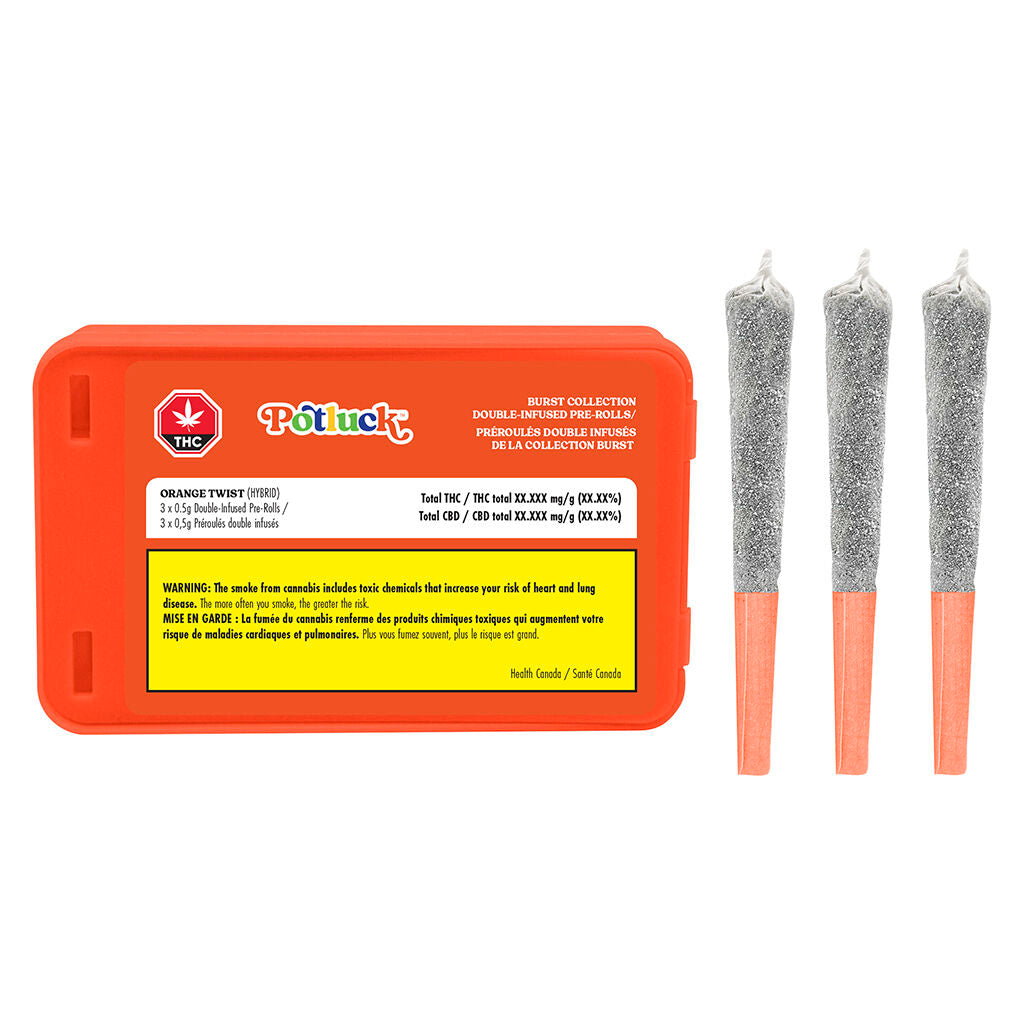 Préroulé infusé Orange Twist - 