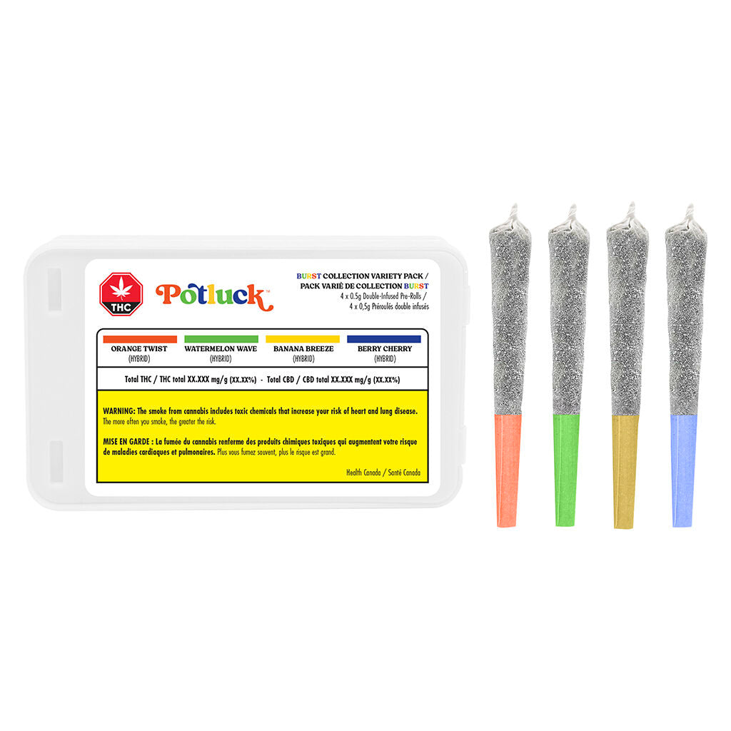 Préroulé infusé Burst Collection Infused Variety Pre-Roll - 