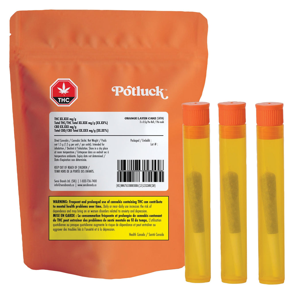 Orange Layer Cake Pre-Roll - 