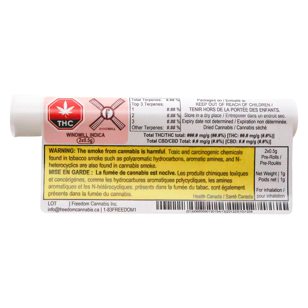 Préroulé Windmill Indica - 