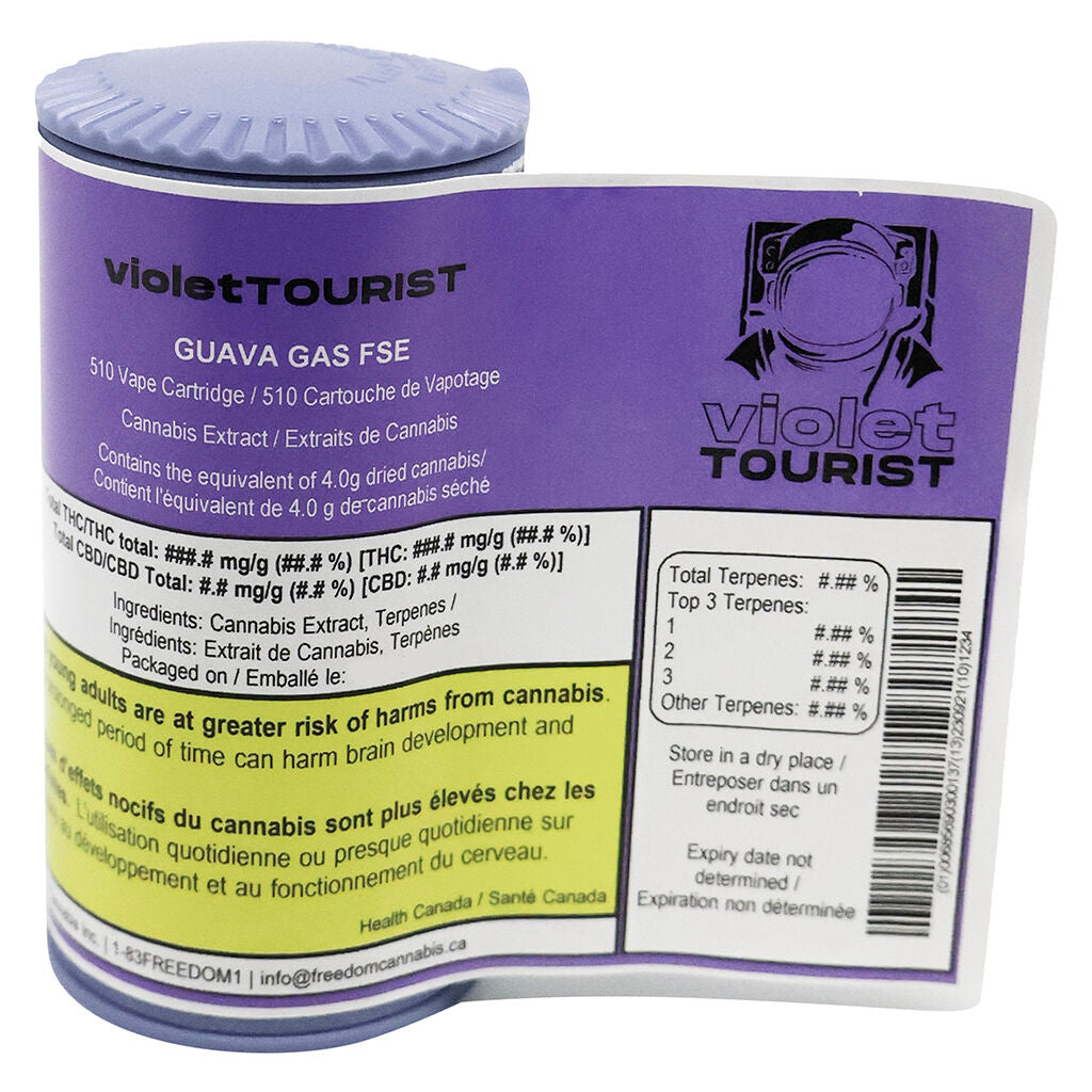 Cartouche à filetage 510 Guava Gas FSE - 