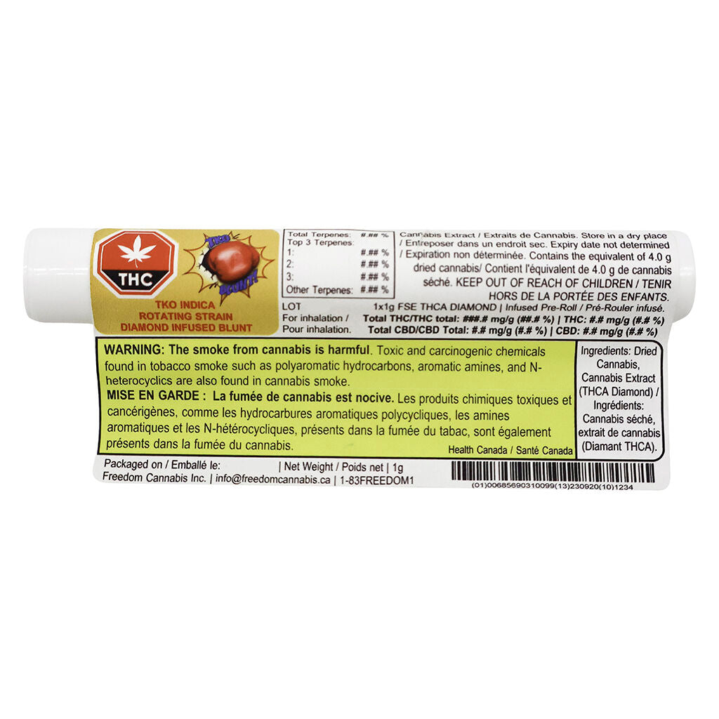 Blunt infusé TKO Diamond - 
