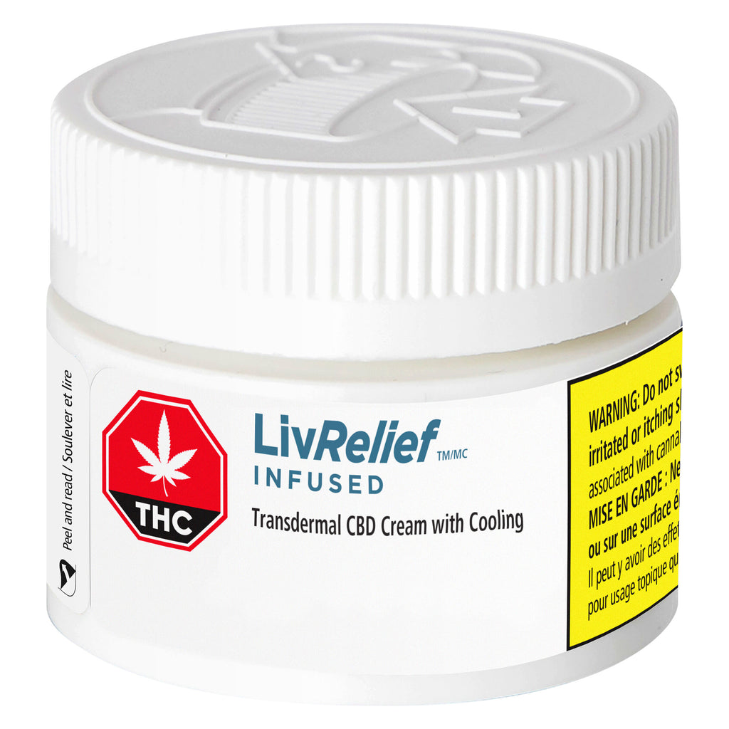 Crème CBD transdermique avec rafraîchissement - 