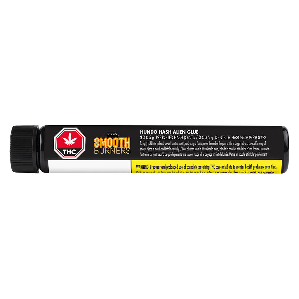 Préroulé Smooth Burners Hundo Hash Alien Glue - 