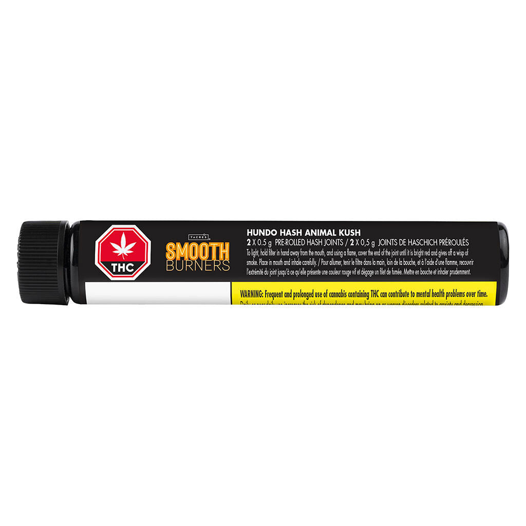Préroulés Animal Kush Smooth Burners Hundo Hash - 