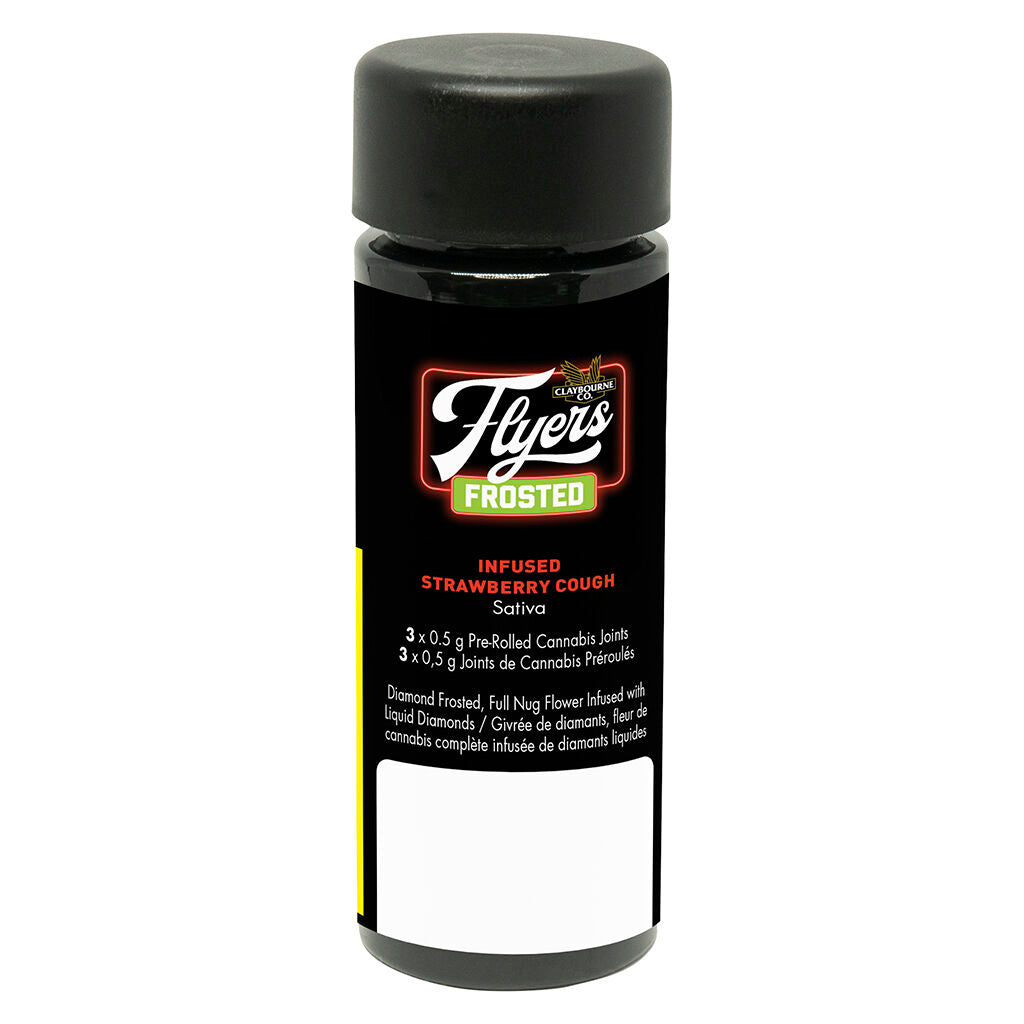 Flyers Frosted Infused Strawberry Cough Pre-Rolls - 