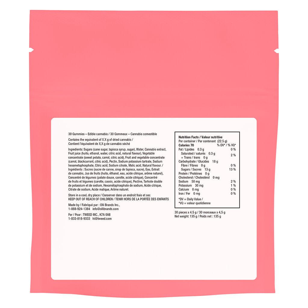 Wana Classic Assorted Lemonade Lane CBD 30 × 30 mg - 