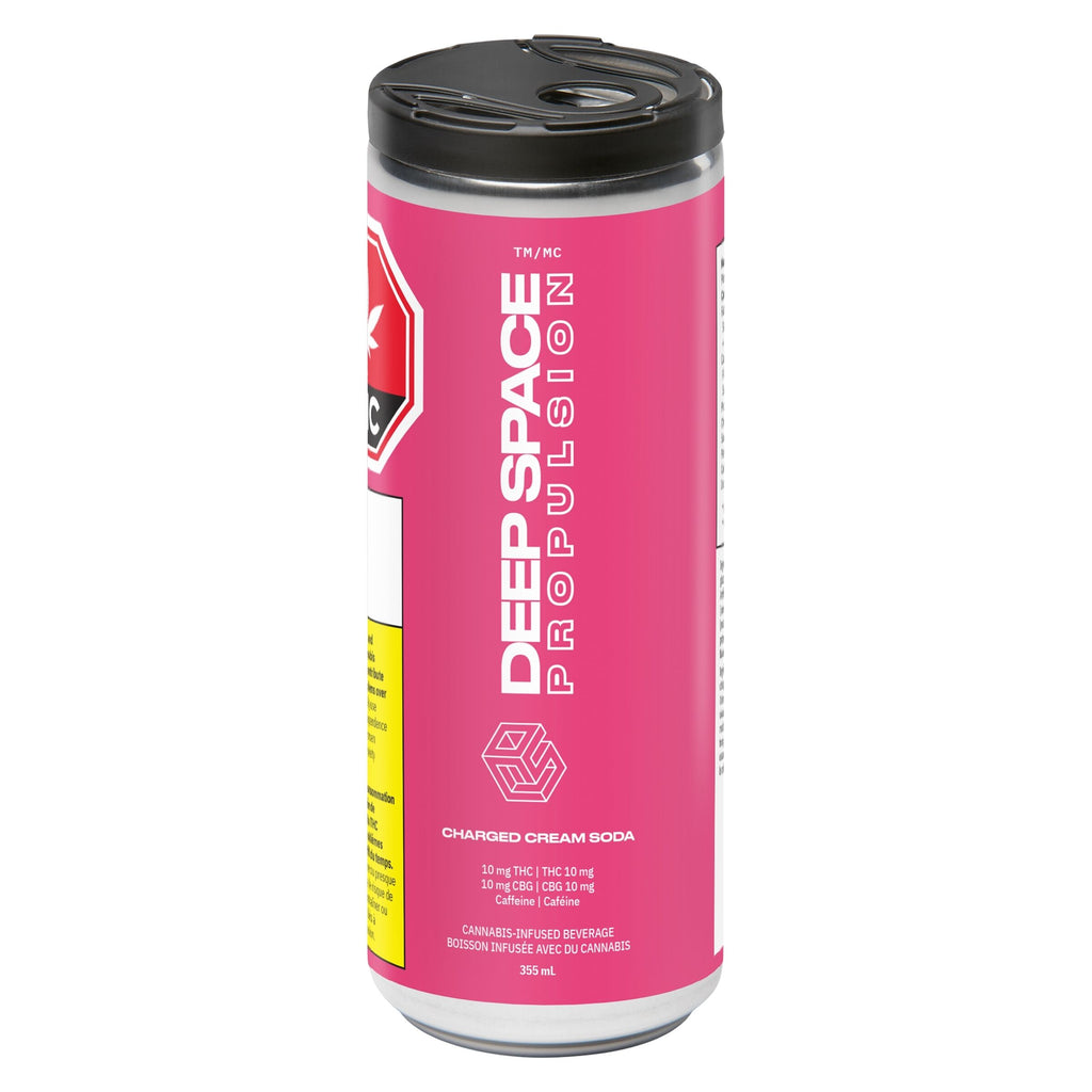 Charged Cream Soda THC + CBG + Caffeine - 