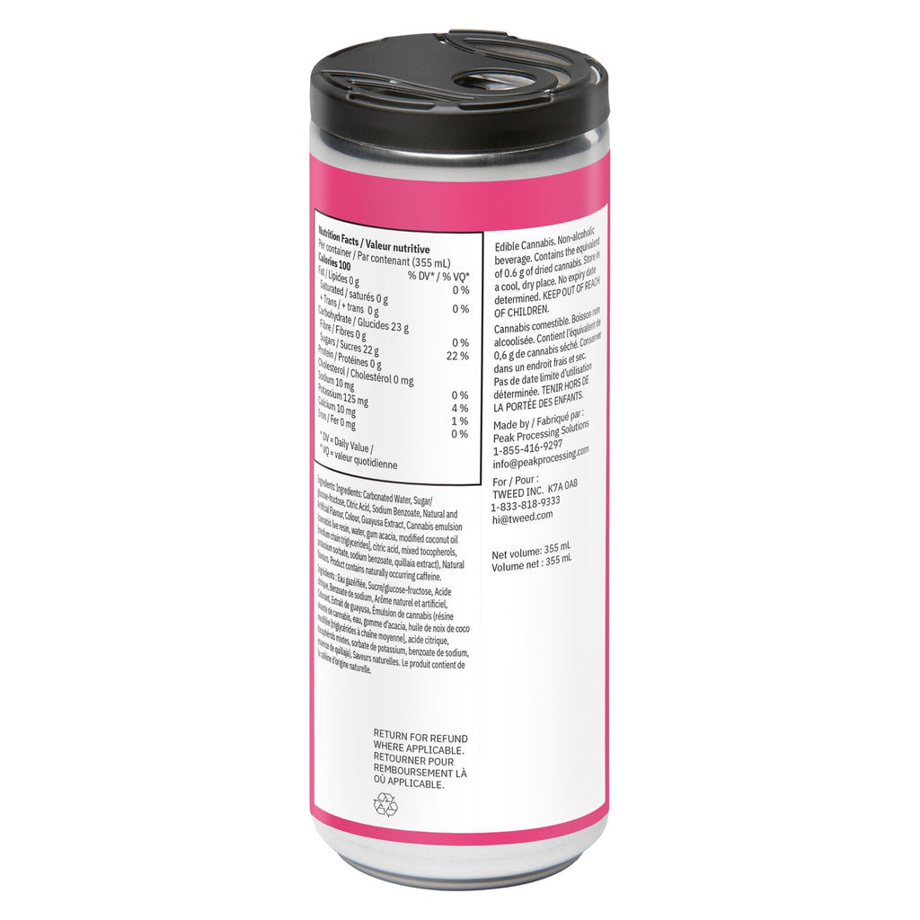 Charged Cream Soda THC + CBG + Caffeine - 