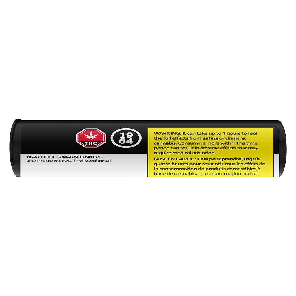Heavy Hitter Comatose Rosin Infused Pre-Roll - 
