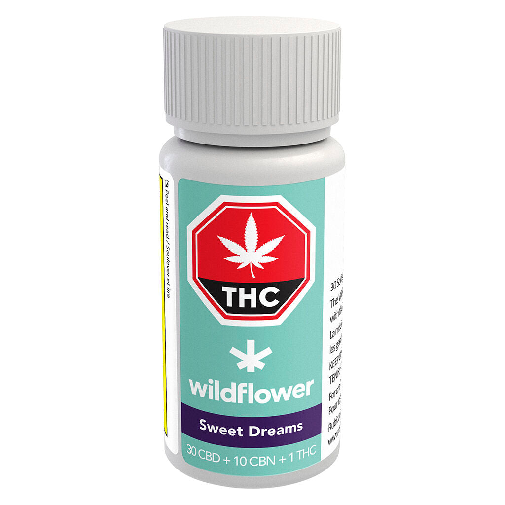 Capsules molles Sweet Dreams CBD + CBN + THC - 