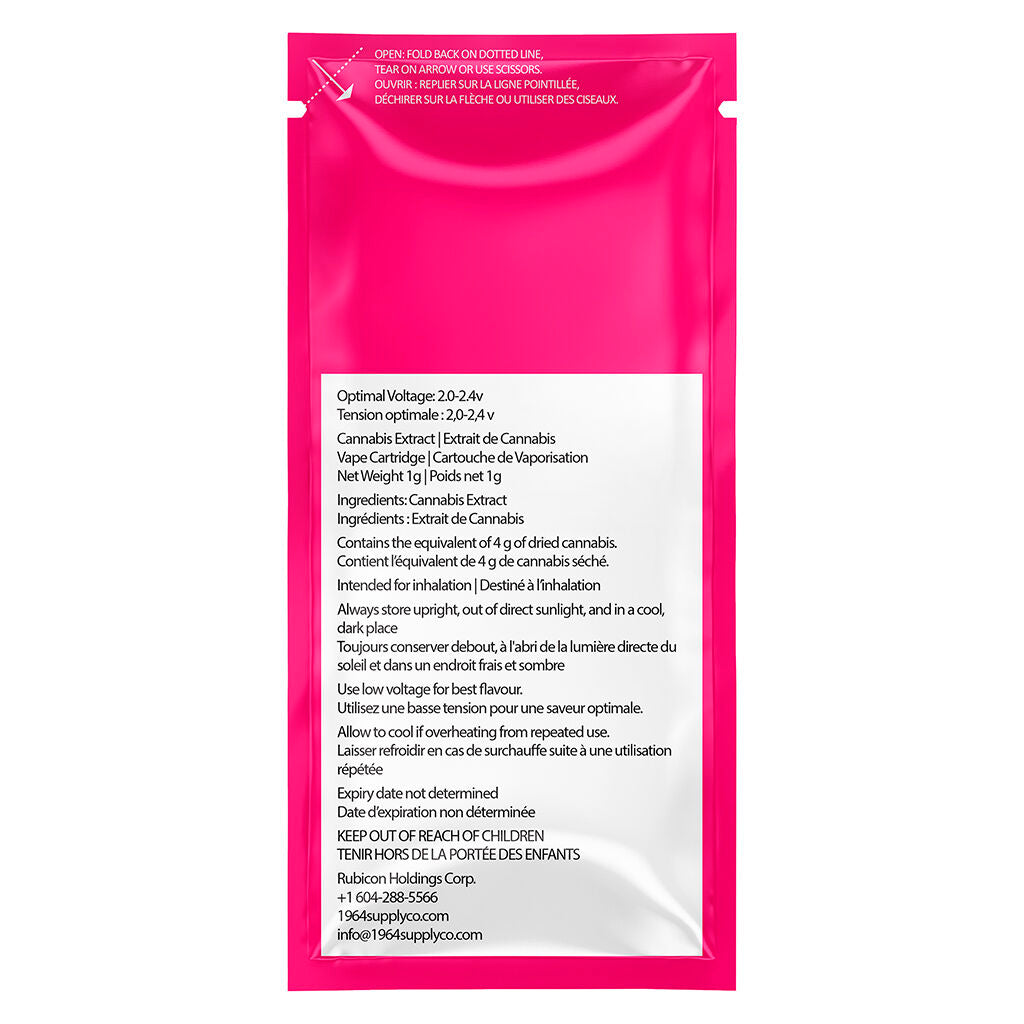 Cartouche à filetage 510 GLTO #41 FSE résine vivante - 