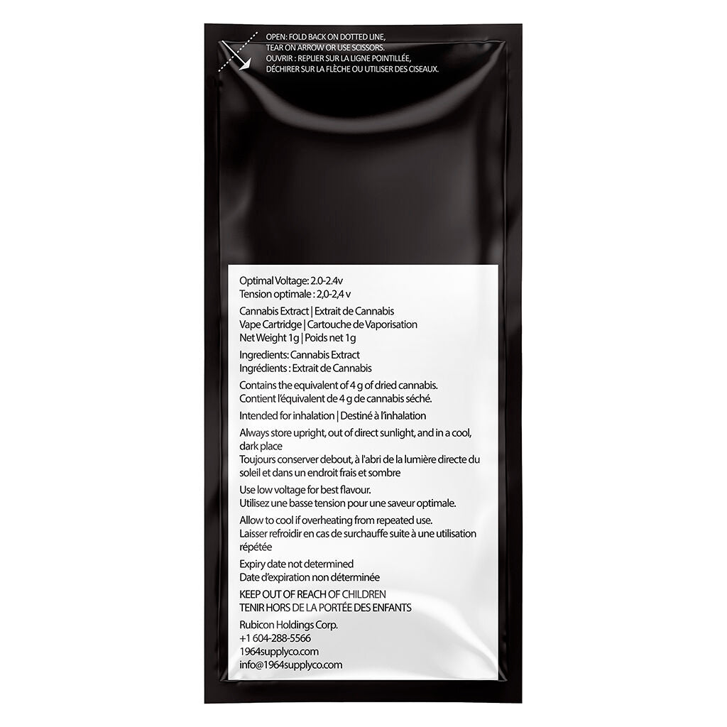 Cartouche à filetage 510 Comatose 100% Résine vivante - 