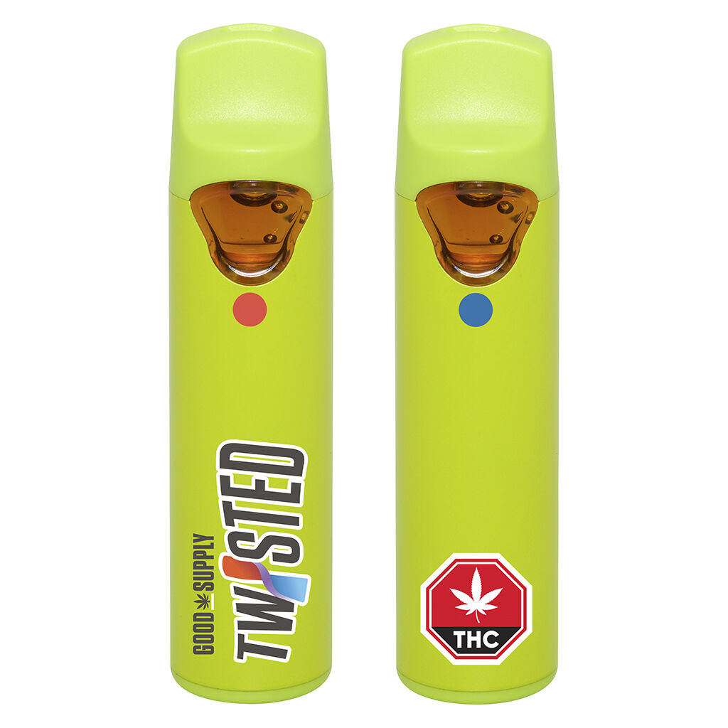 Vapoteuse Twisted tout-en-un − Orange Swirl et Strawberry Fr - 