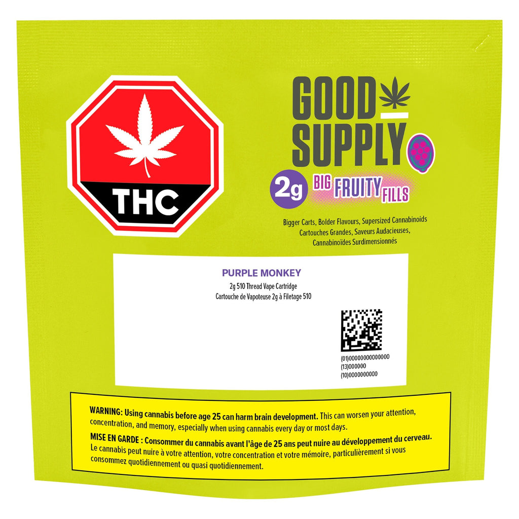 Purple Monkey 510 Thread Cartridge - 