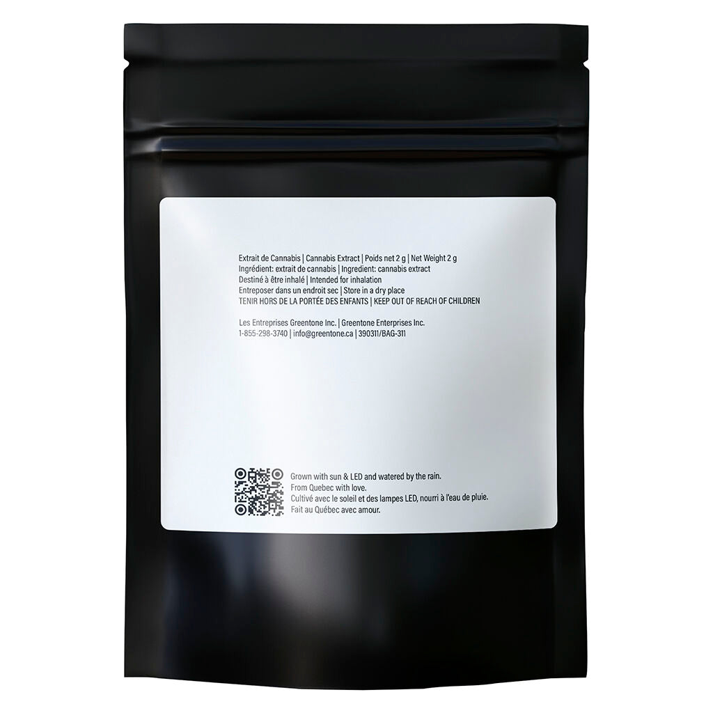 Haschich pressé au Crumbled Lime - 