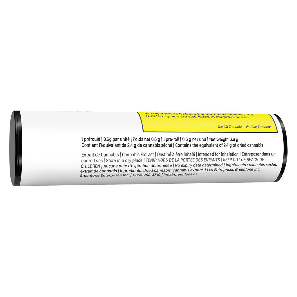 Crumbled Lime Hash Infused Pre-roll (solventless) - 