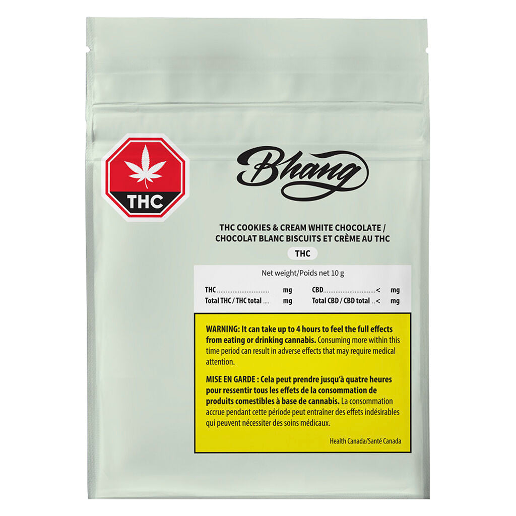 THC Cookies and Cream White Chocolate - 