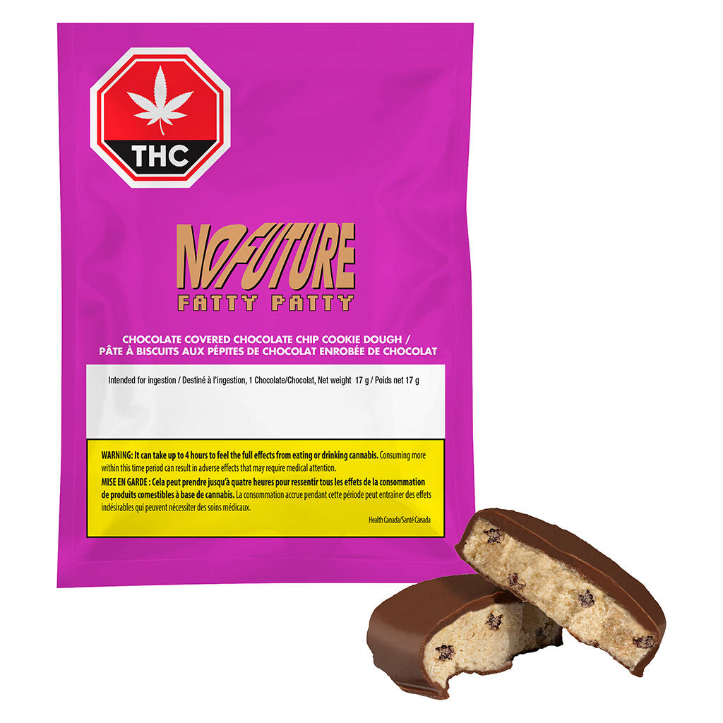 Fatty Patty Chocolate Covered Chocolate Chip Cookie Dough - 