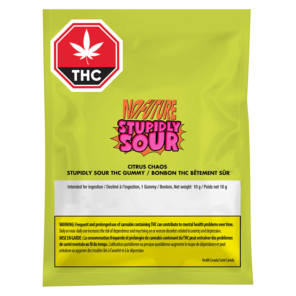 Citrus Chaos − Gélifié au THC stupidement acidulée - 