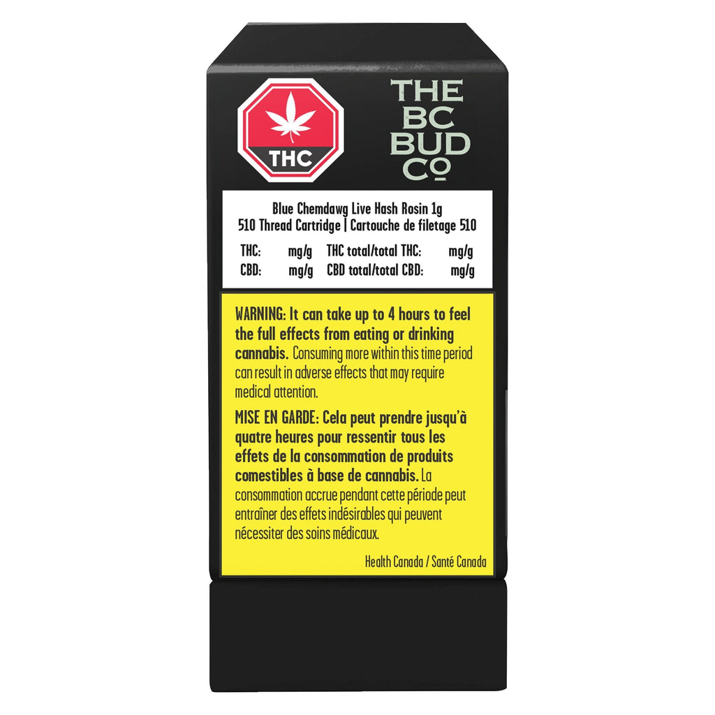Blue Chemdawg colophane de haschisch Cartouche à filetage 51 - 