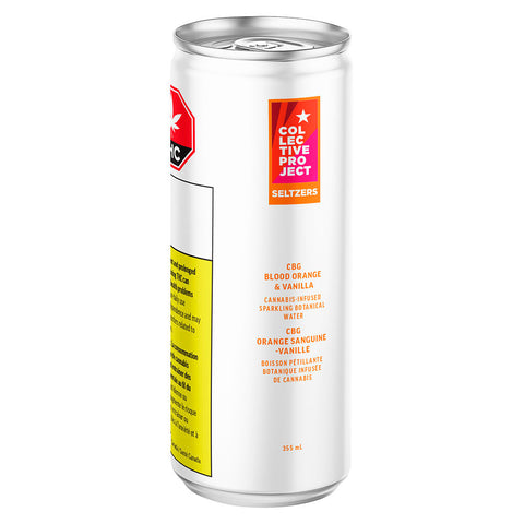 Photo CBG Blood Orange & Vanilla Sparkling Botanical Water