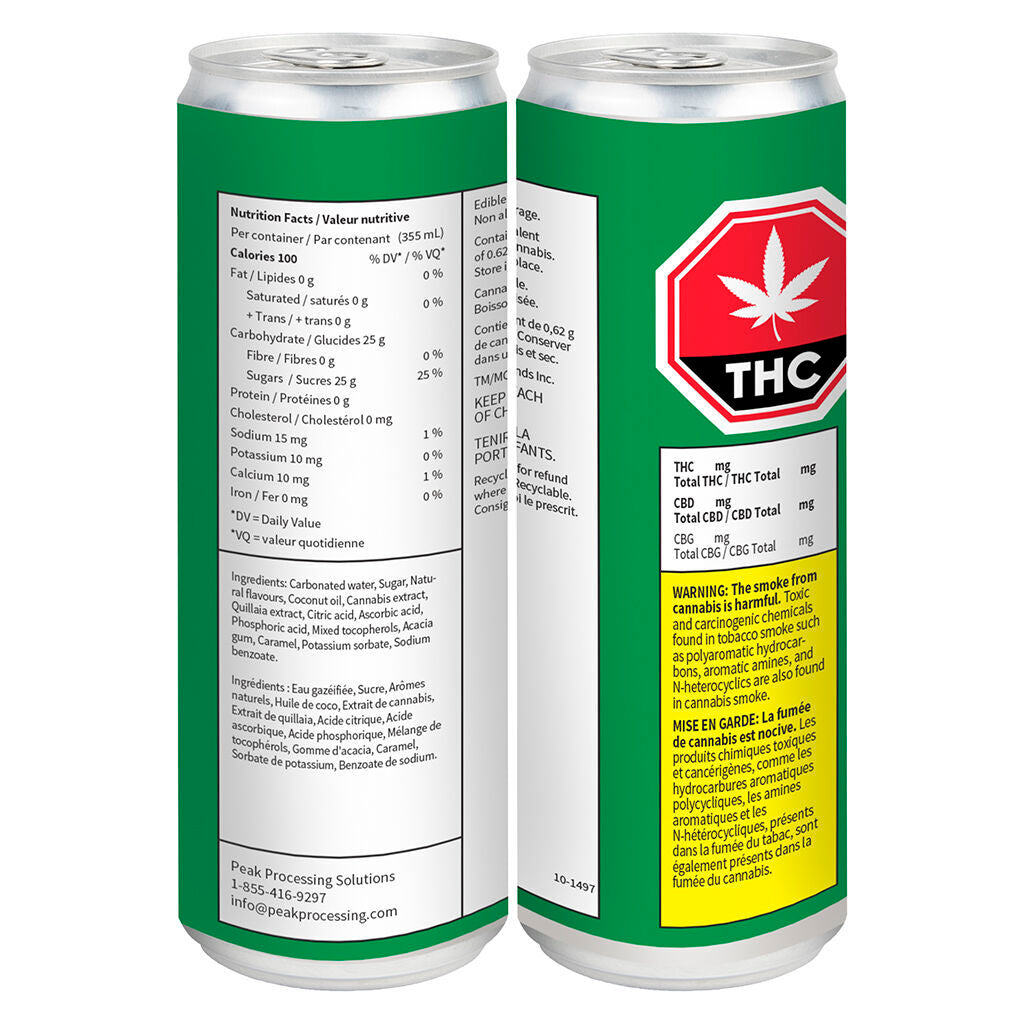 Lemonade Ginger Ale 10 + 10 CBG - 
