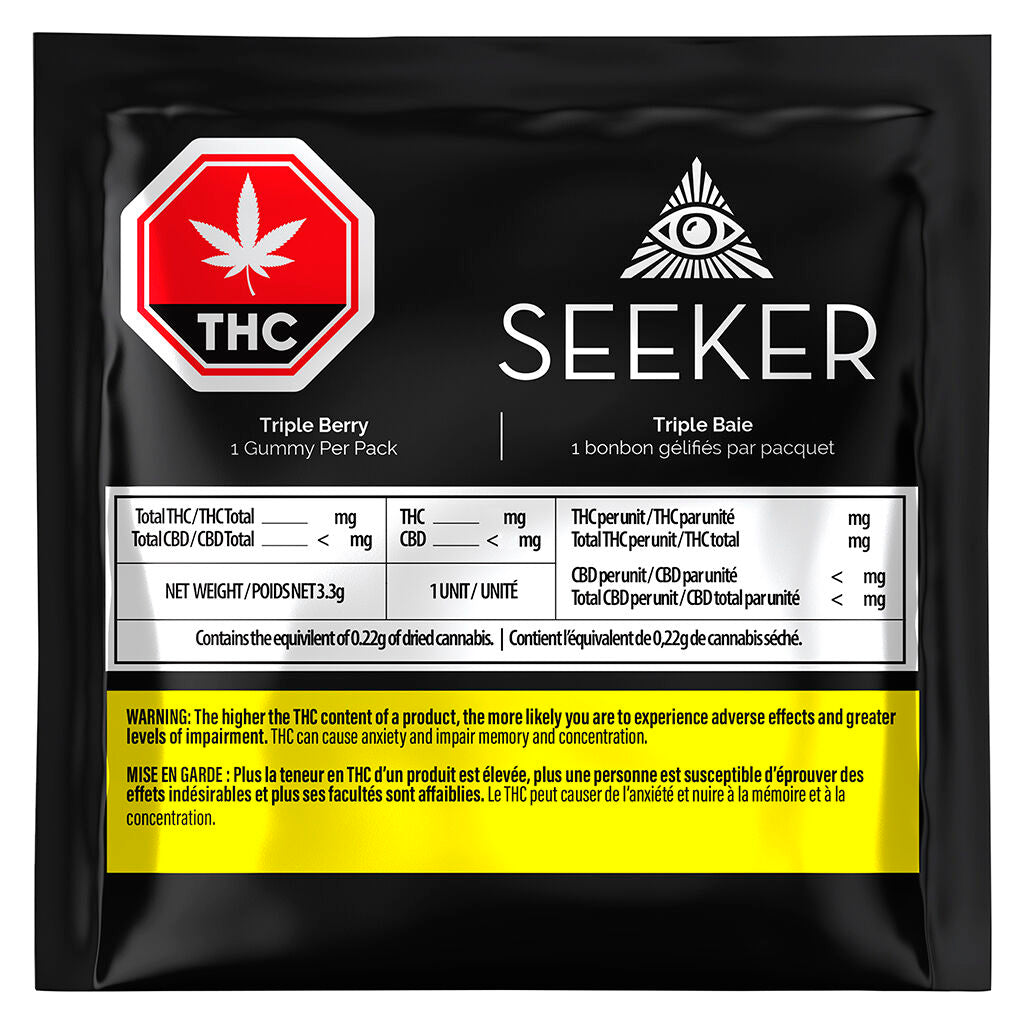 Gélifié au THC Triple Berry - 