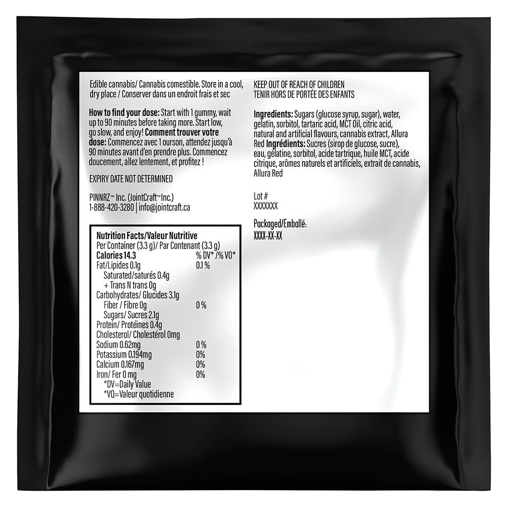 Gélifié au THC Triple Berry - 