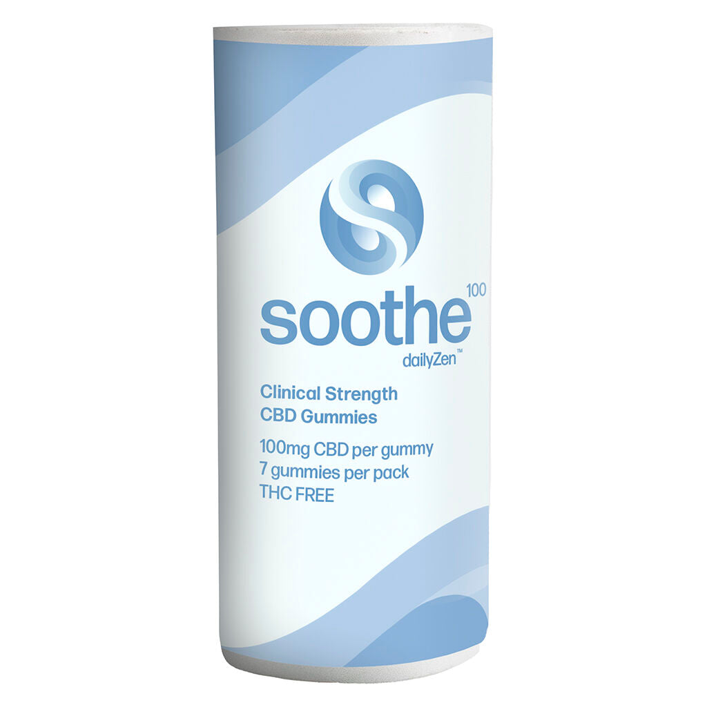 Gélifiés Soothe dailyZen™ 100 CBD Blue Raspberry - 