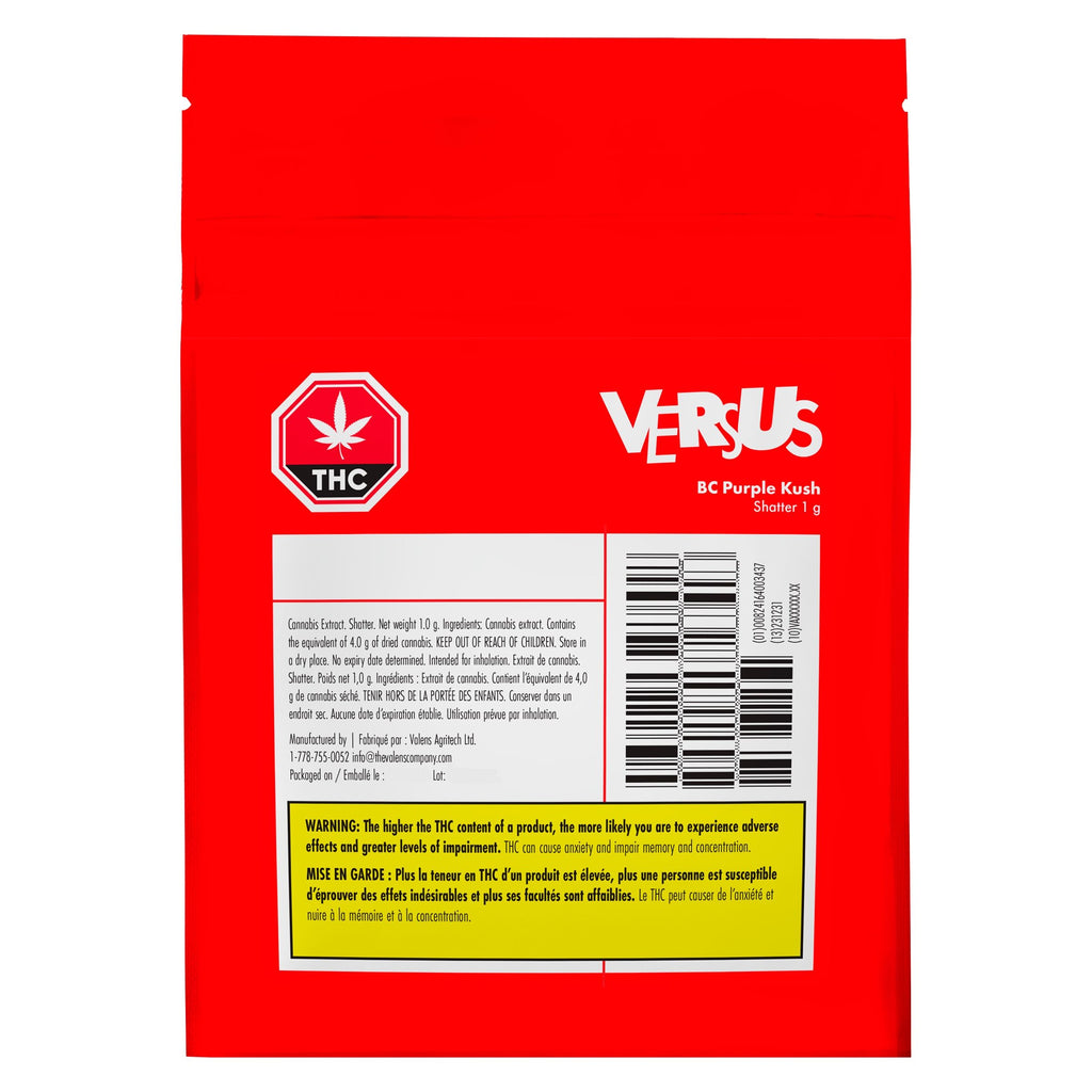 BC Purple Kush l’ambre de cannabis - 