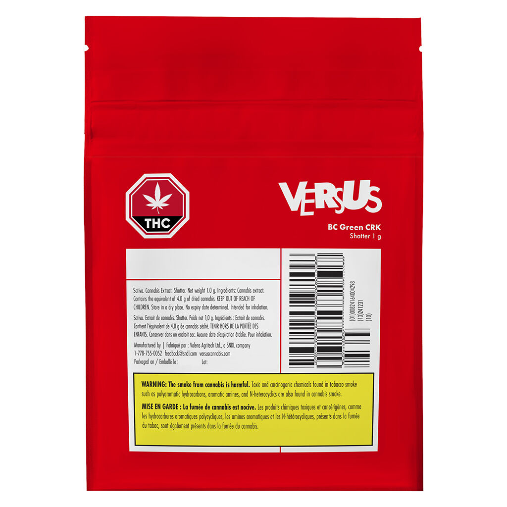 Ambre de cannabis BC Green CRK - 