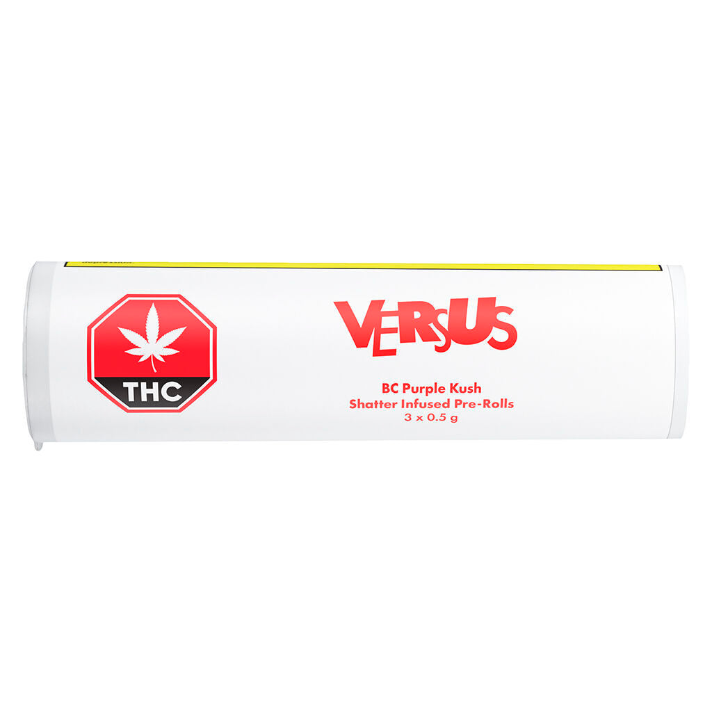 Préroulé infusé à l’ambre de cannabis BC Purple Kush - 