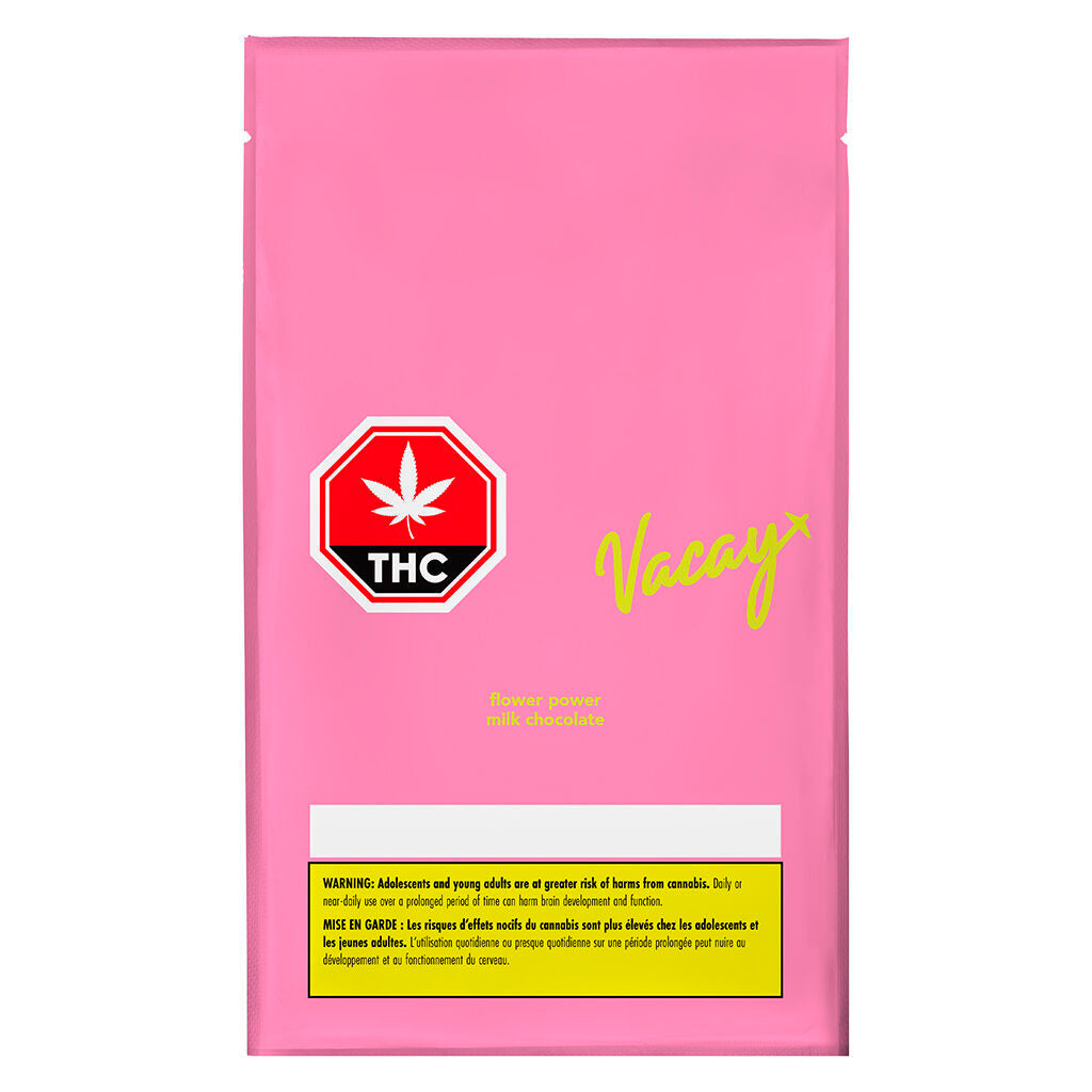 Chocolat au lait Flower Power - 