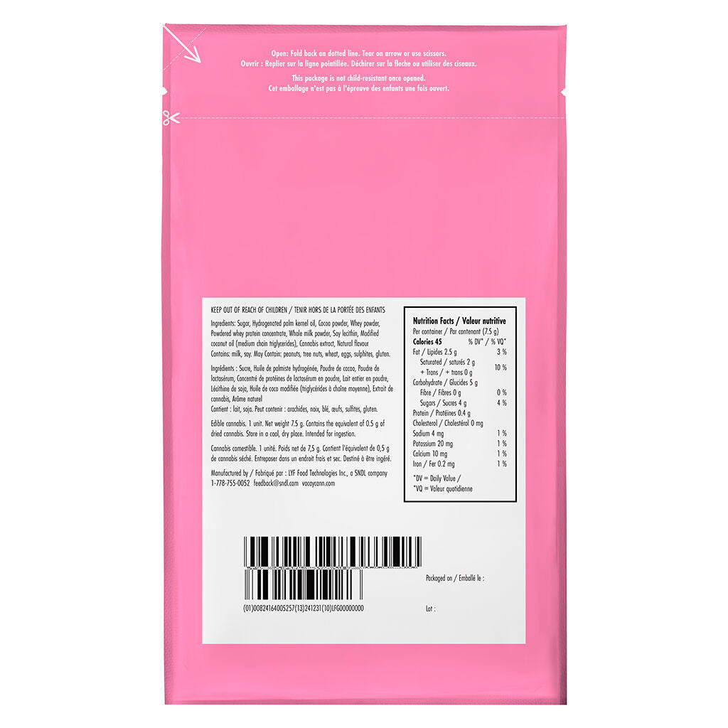 Chocolat au lait Flower Power - 